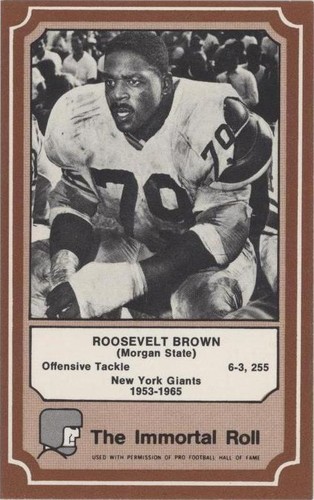 1975 Fleer Team Cloth Patch Stickers Rosey Brown #62