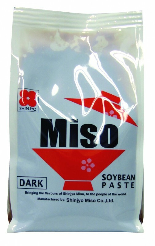 (8,18€/1kg) [ 500g ] SHINJYO MISO Suppen-Paste, DUNKEL [ Aka Miso ] Miso Suppe