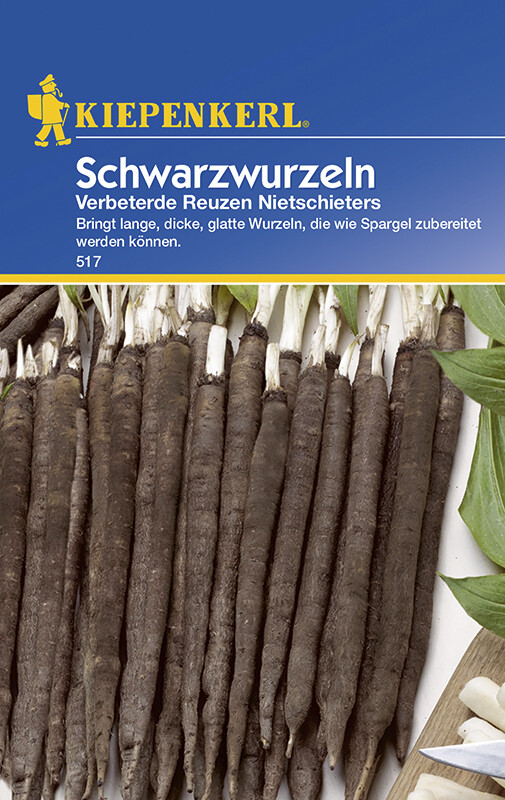 Kiepenkerl 517 Schwarzwurzel Verbeterde Reuzen Nietschieters (Schwarzwurzelsamen