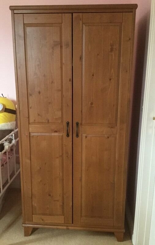 IKEA DOUBLE WARDROBE IN GREAT USED CONDITION FREE LOCAL ...