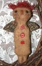 PATTERN PRIMITIVE RAGGEDY ANGEL ORNIE DOLL~ EASY!!! MAILED PATTERN!! FUN TO MAKE