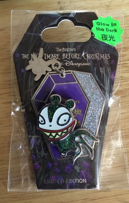 RARE HKDL 2014 Nightmare Before Christmas Series Scary Teddy LE 500 Pin