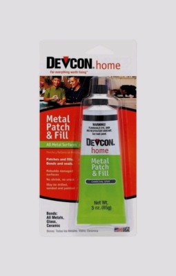 DEVCON 50345 Metal Patch & Fill High Strength Adhesive Metal Glass Ceramic 3 oz