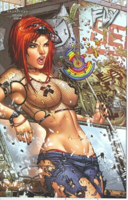 Zenescope FLY #1 NM LE 100 EBAS Naughty Secret Retailer Incentive Exclusive 2345