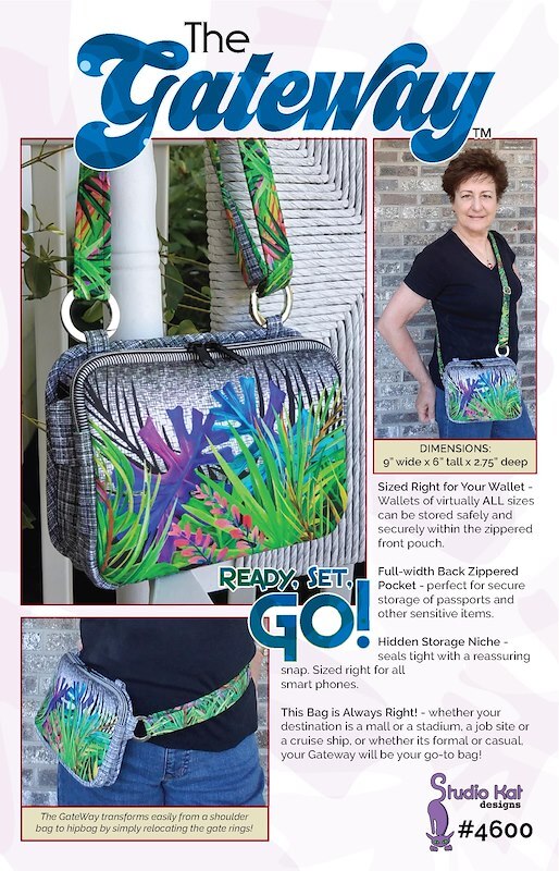Gateway Bag Pattern by Studio Kat Designs