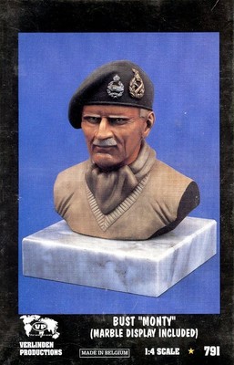 Verlinden 1:4 Monty Marble Display included Resin Bust Kit 791