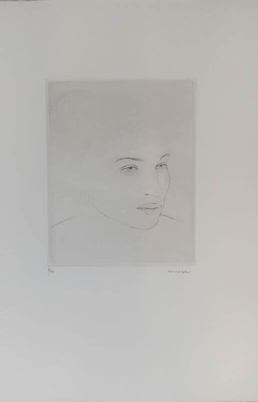 [Woda, Albert] - Adaken, Alain. Elle Est Dans La Ville Blanche. 40 Ex. Envoi