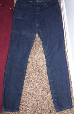  Forever 21 JUNIORS Blue Denim Ankle Jeans Size 25 PREOWNED 