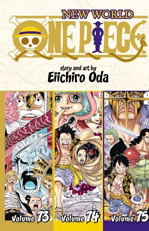 One Piece Омнибус 3-в-1 Том. 25 (73, 74, 75) Манга