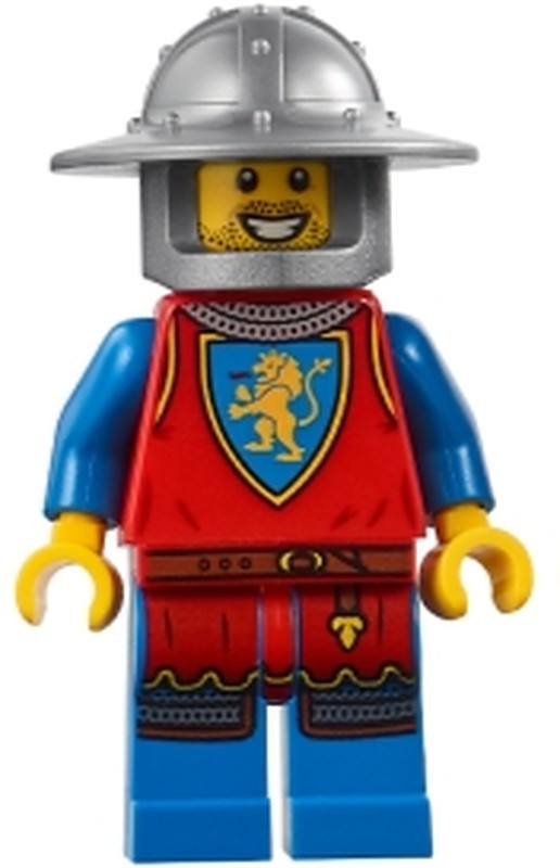 Medieval Seaside Market Lion Knight Archer - Male, Flat…