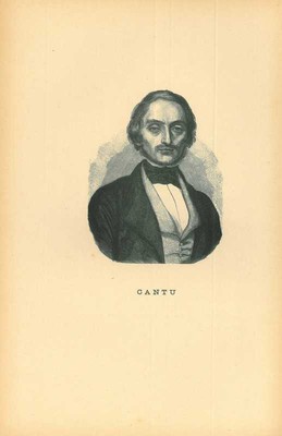 Portrait of Cesare Ambrogio Cantu