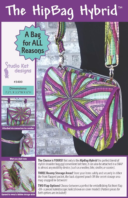Hip Bag Hybrid Pattern by Studio Kat Designs