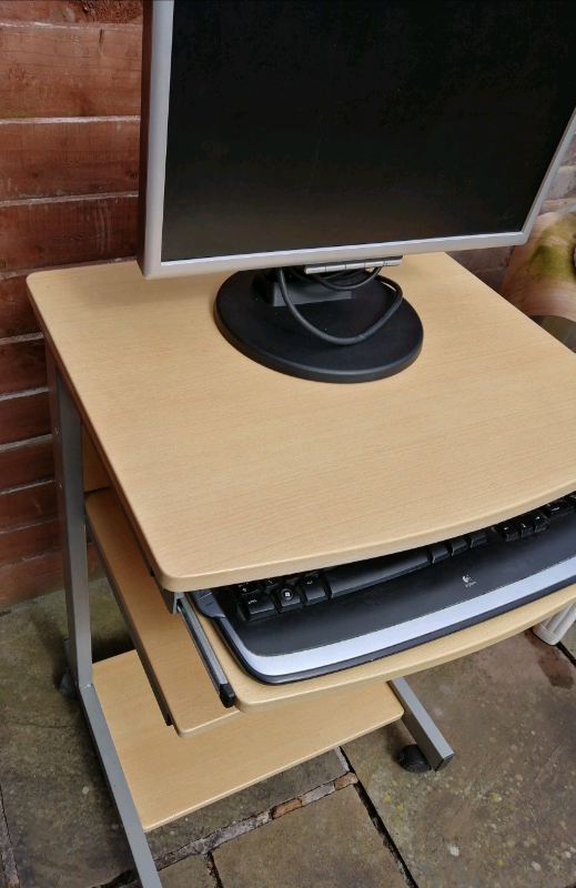 Computer Desk with wheels in Sheffield, South Yorkshire Gumtree
