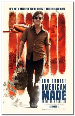 AMERICAN MADE - 2017 - original D/S 27X40 ADVANCE Movie Poster- TOM CRUISE