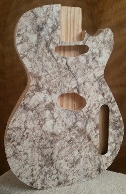 Chambered Pine Guitar Body  quotPaulocasterquot Les Paul wTele Conf 