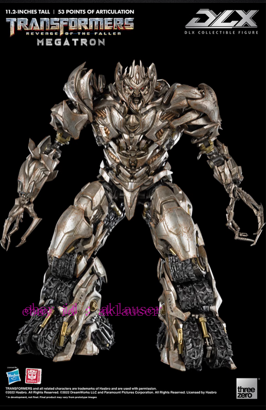 【未開封】threezero メガトロン Transformers: War For Cybertron TrilogyDLX Megatron