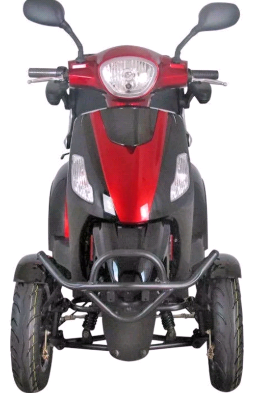 4 wheeled 60V 100Ah 500W JH500 Mobility Scooter Green Power in