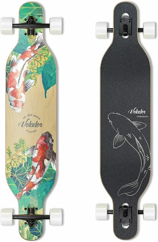 Volador 42inch Freeride Longboard Complete Cruiser ( Drop Through Meditation