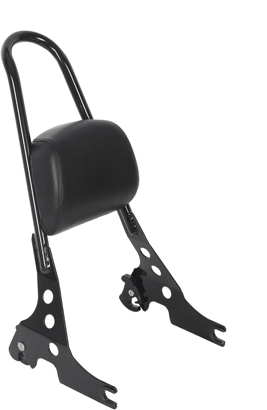 Black Detachable Sissy Bar Backrest for Harley Sportster XL883 XL1200 2004-2015