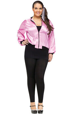 50's Pink Ladies Jacket Plus Size Costume