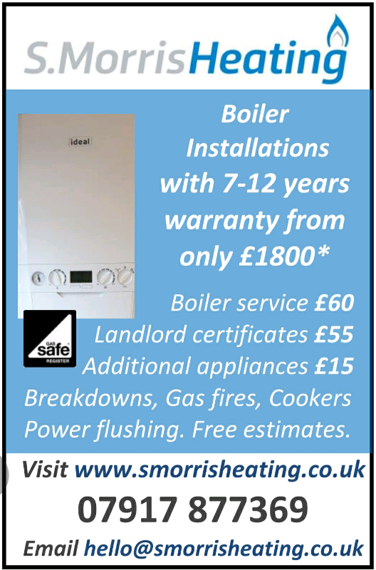 Boiler service, Installation, breakdowns and gas safety certificates