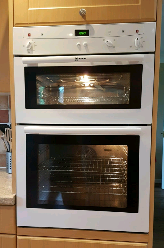 Neff double oven and hob (white) | in Swaffham, Norfolk | Gumtree