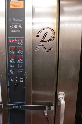 gas rack oven Revent revolving rotating Model 626