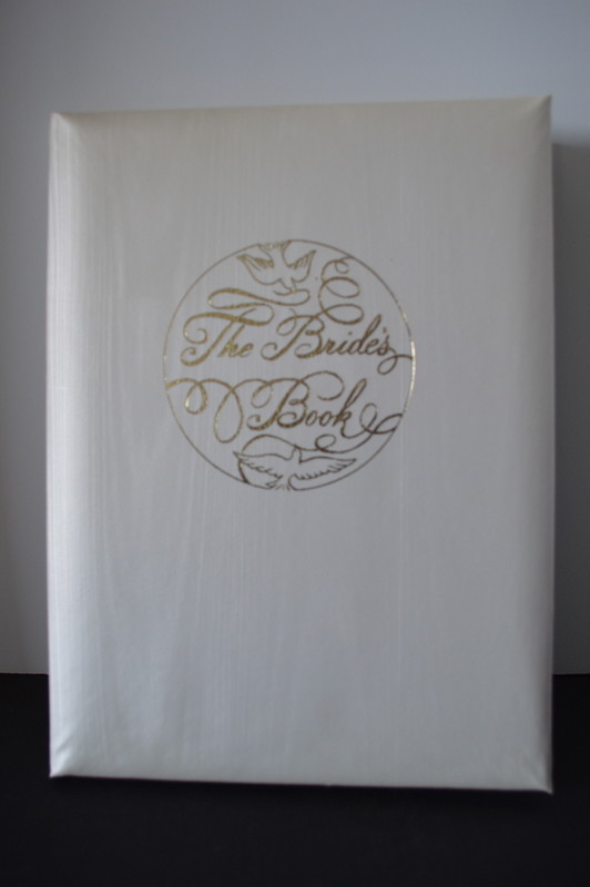 Vintage The Bride's Book 1966 Norman Forgue Wedding Bridal Bride Scrapbook NIB