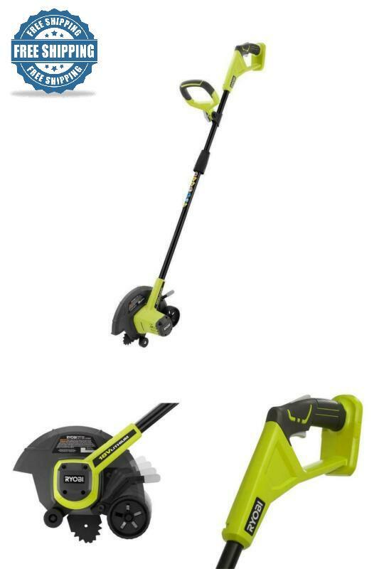 NEW Lawn Edger Electric Ryobi Cordless Trimmer Battery Lith-ion (Tool Only)