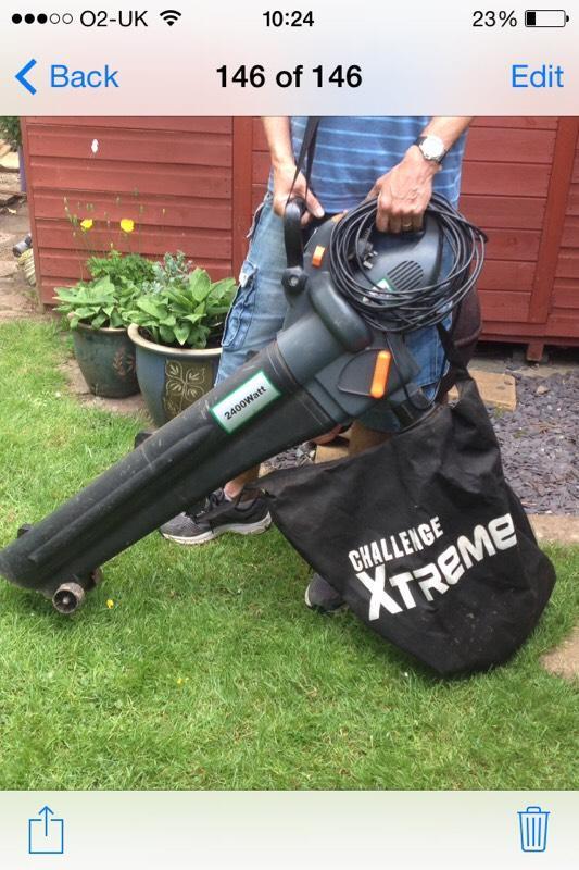 challenge xtreme leaf blower bag