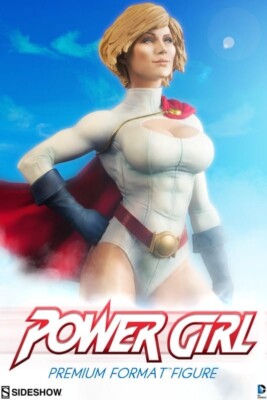 Power Girl Premium Format  Figure by Sideshow Collectibles 300204 #448/2500 NIB 