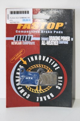 Plaquette Frein VTT FASTOP A2Z type AZ-610 pr SHIMANO DEORE BR-M555 NAXAVE C901