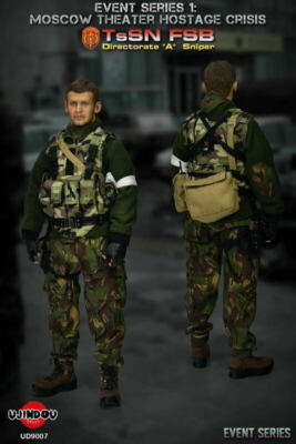 UJINDOU 1/6 Russian FSB Alpha Team Moscow Theater Hostage Crisis Figure UD9007
