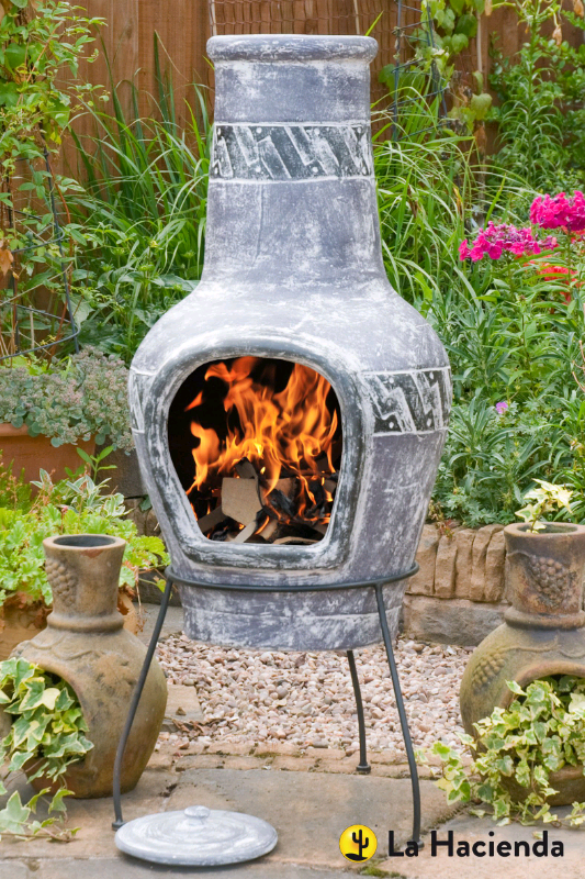 Large clay patio heater log burner fire 🔥 pit | in Armagh ...
