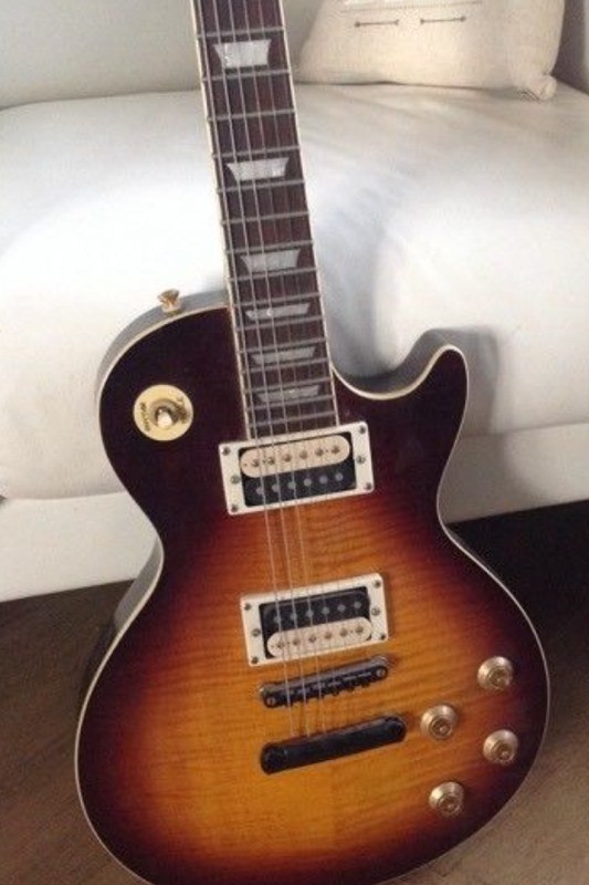 Richwood RE125 Electric guitar les paul copy set neck in