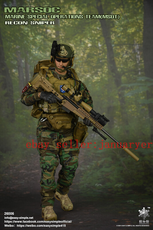 その他 MARSOC 26006 Perfect Easy&Simple 26006 1/6 Marsoc Msot Recon Sniper