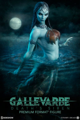COTD~GALLEVARBE: DEATH'S SIREN~PREMIUM FORMAT FIGURE~LE 1750~SIDESHOW~MIBS