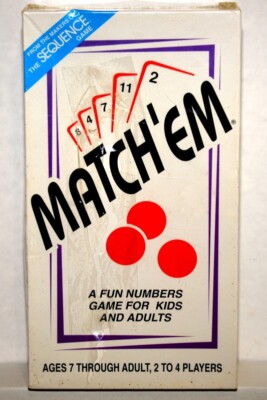 JAX LTD Match  Em Numbers Game   1997 - #9000 - New