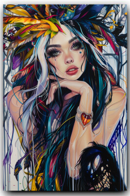 Goddess Gaia 4 x 6 inch Exclusive Art Print Collectible Photo 10045