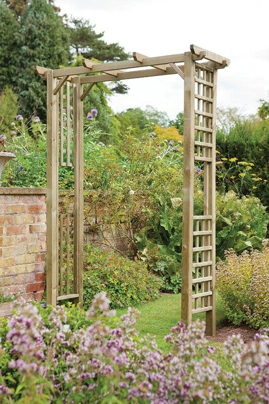 Wooden Trellis Garden Arch, Brand New, Not Constructed | in Didcot ...