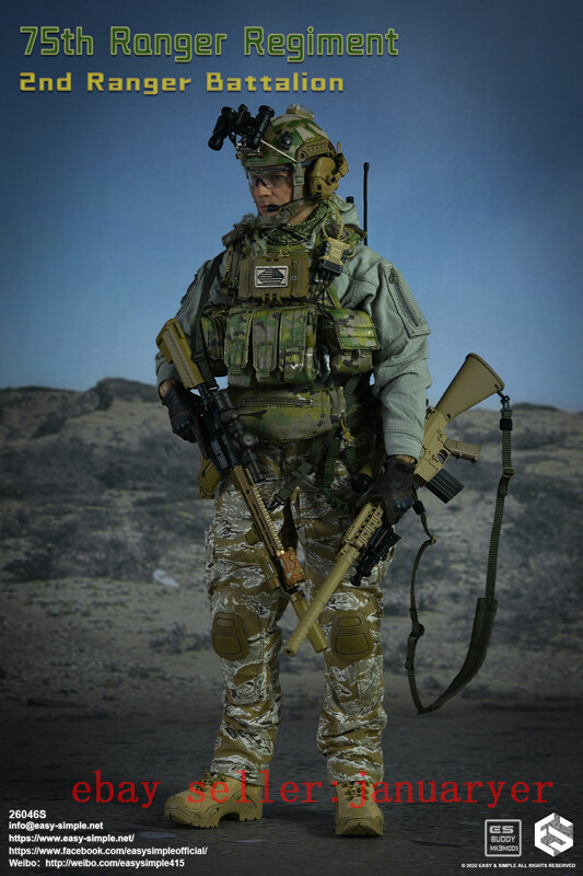 専用1/6 チョーク・リーダー 75th Ranger 1993 ソマリア Amazon | DAM 1/6 アメリカ軍 第75 レンジャー連隊 チョーク
