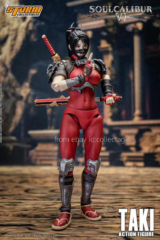 Storm Toys 1/12 Soulcalibur Ⅵ Taki Action Figure In Stock