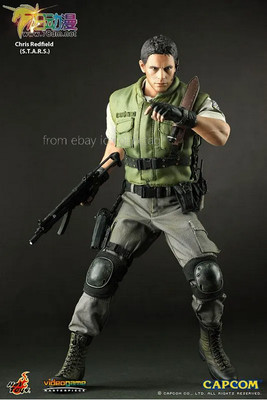 Hot Toys Vgm009 1/6 Chris Redfield S.T.A.R.S. Version Action Figure In Stock
