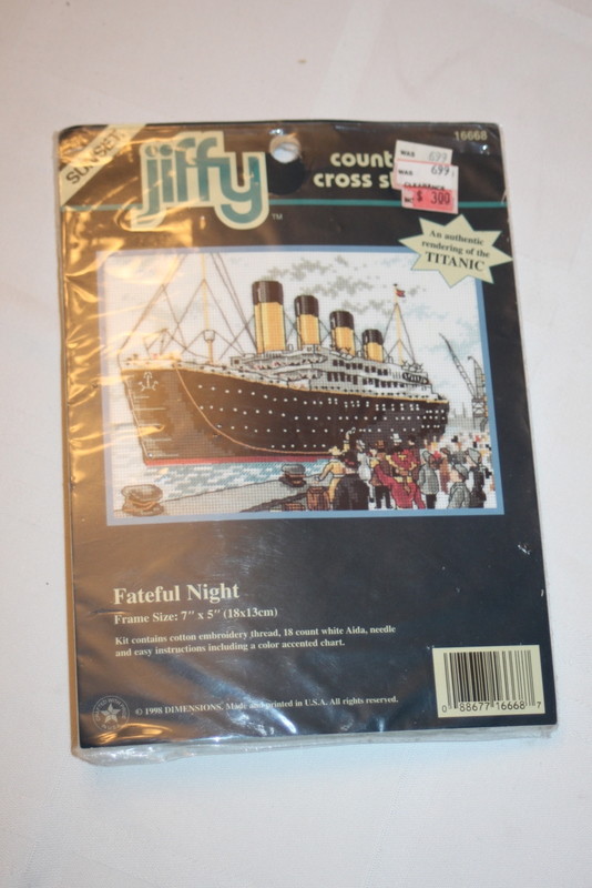 Titanic Cross Stitch Chart