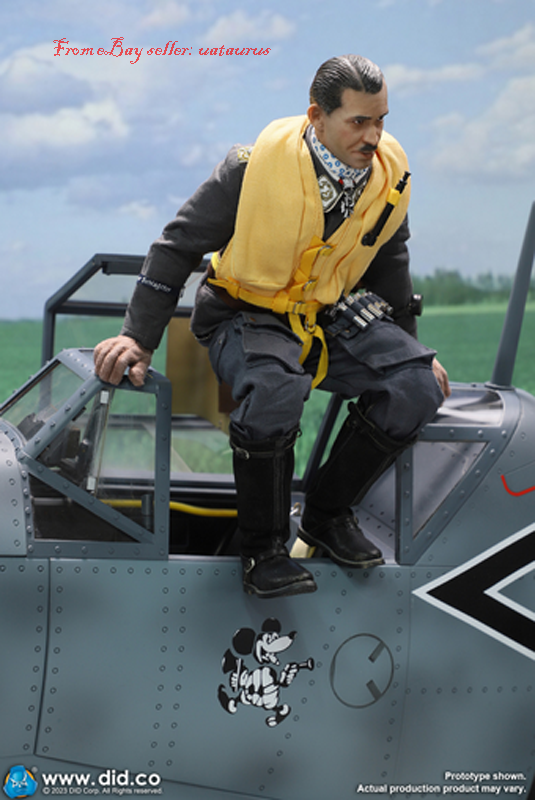 BF109 Cockpit - Grey Blue Version - DiD 1/6 Scale Diorama