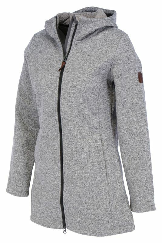 ELKLINE ELKLINE MORNING DEW DAMEN WINDDICHTER STRICK-FLEECEMANTEL