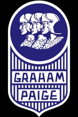 Graham Paige Automobiles Logo DIECUT NEW Sign 18'' Tall USA STEEL