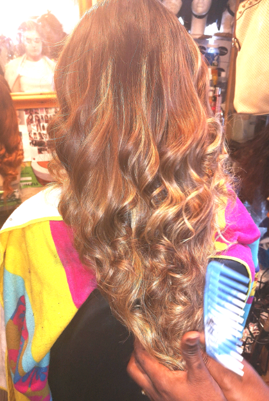 Luton Hairdresser La Weave Nano Micro Ring Extensions Hair Stylist
