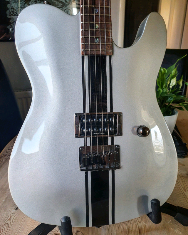 2003 LTD Fender Esquire GT Metallic Silver Seymour Duncan Invader