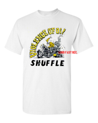SHUFFLE T SHIRT JAPANESE OI! SKINHEAD MUSIC